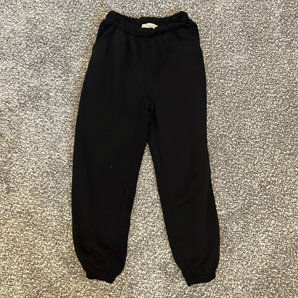 Woman Black Sweatpants